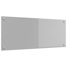 Keuken Achterwand 100X40X0,6 Cm Veilig Glas Lichtgrijs 100 x 40 cm