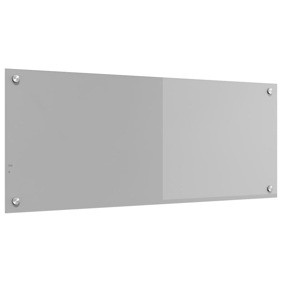 Keuken Achterwand 100X40X0,6 Cm Veilig Glas Lichtgrijs 100 x 40 cm