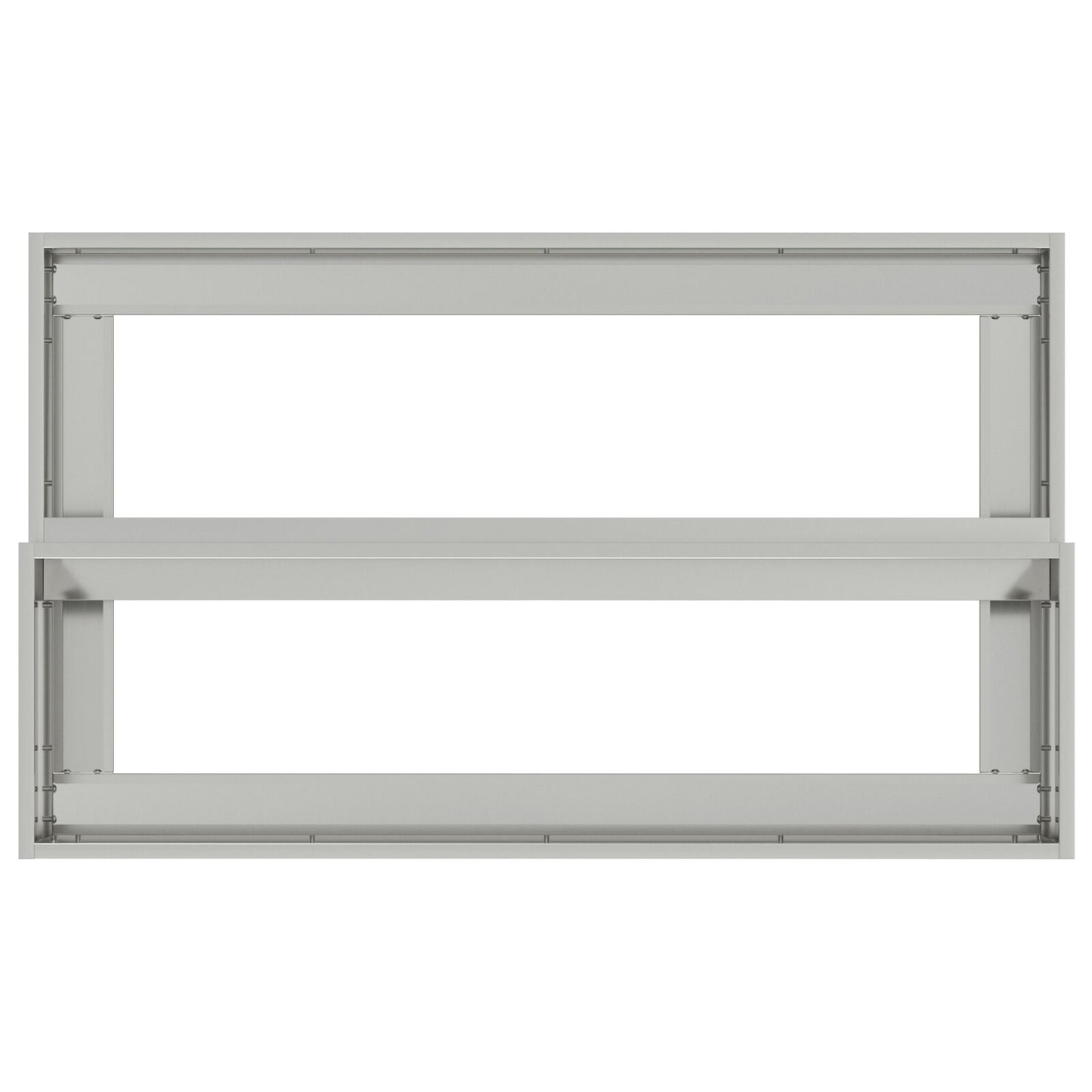2-Laags Tuinplantenbak, , Gemaakt Van 100 x 60 x 45 cm Verzinkt staal
