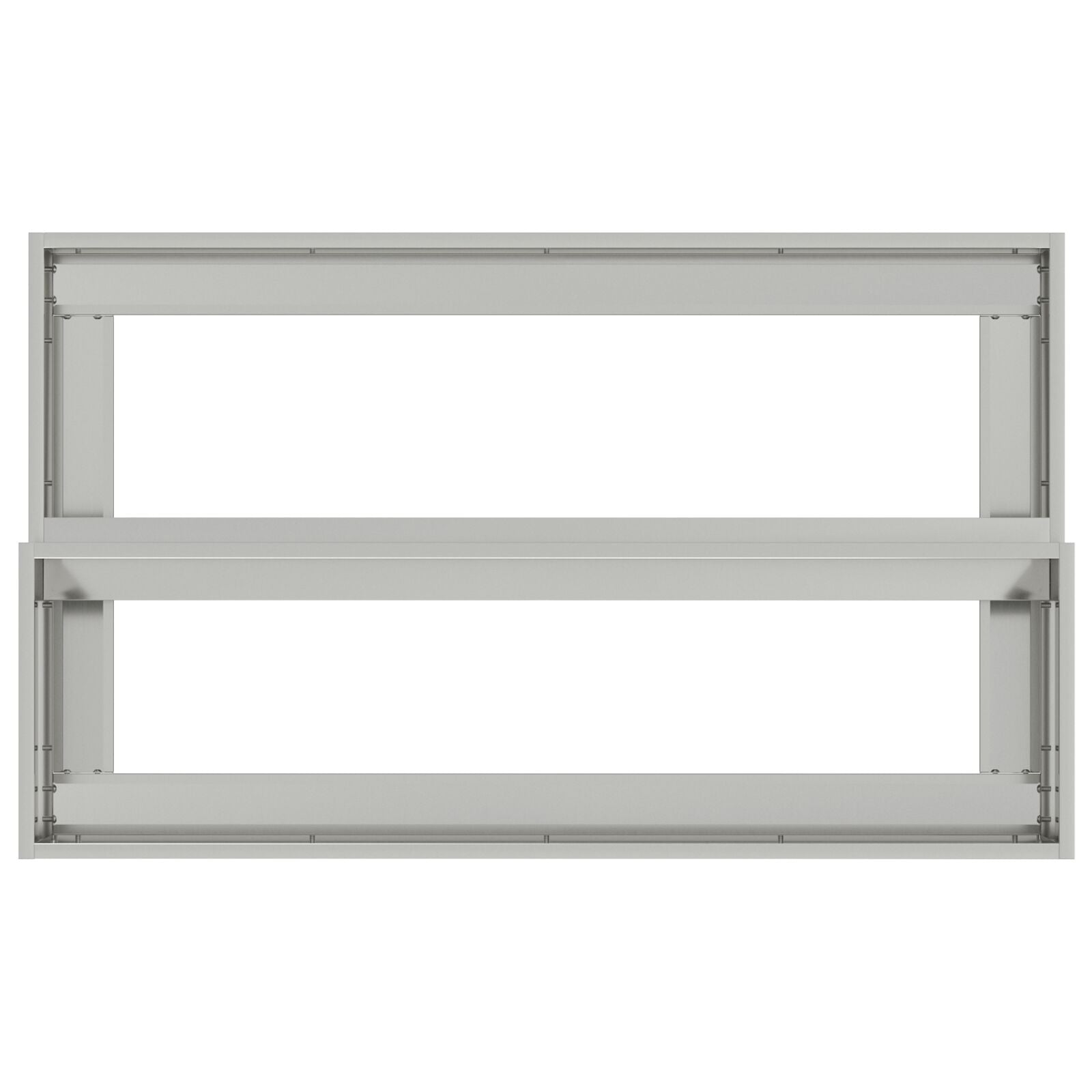 2-Laags Tuinplantenbak, , Gemaakt Van 100 x 60 x 45 cm Verzinkt staal