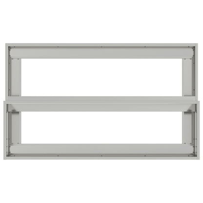2-Laags Tuinplantenbak, , Gemaakt Van 100 x 60 x 45 cm Verzinkt staal