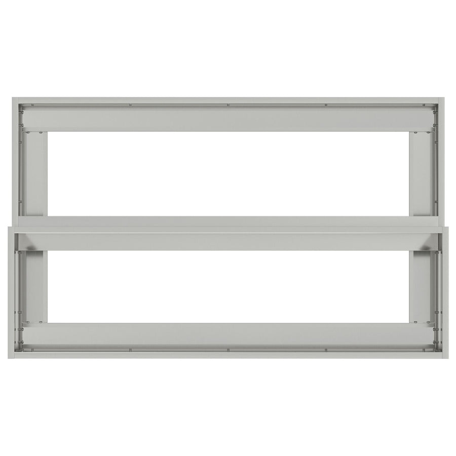 2-Laags Tuinplantenbak, , Gemaakt Van 100 x 60 x 45 cm Verzinkt staal