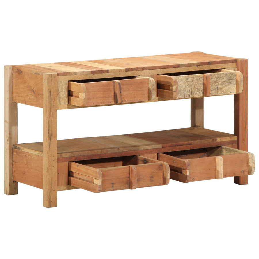 Tv-Kast 83X33X46 Cm Massief Gerecycled Hout