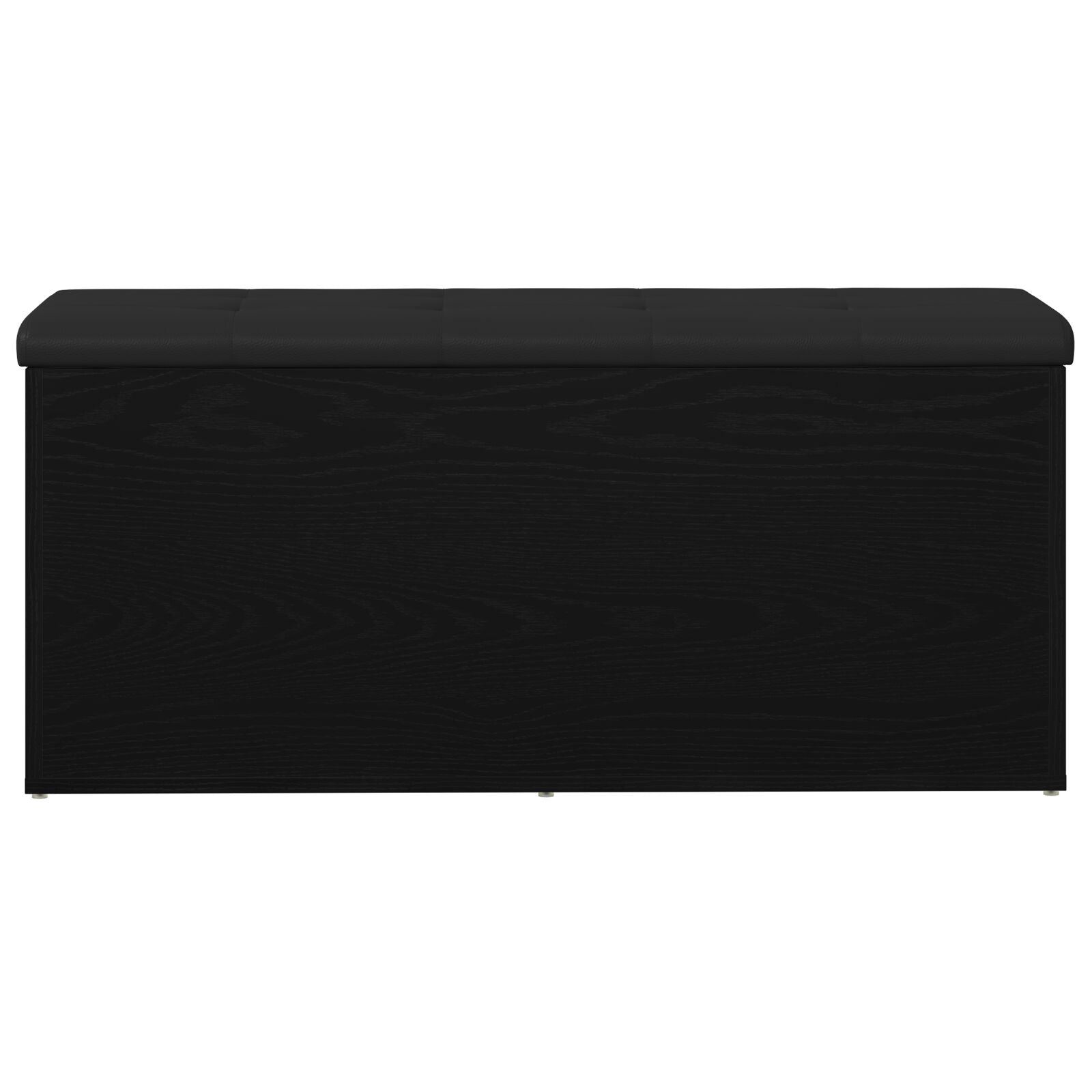 Opslagbank 100X40X45 Cm Gelaagd Hout Zwart eiken 102 x 42 x 45 cm