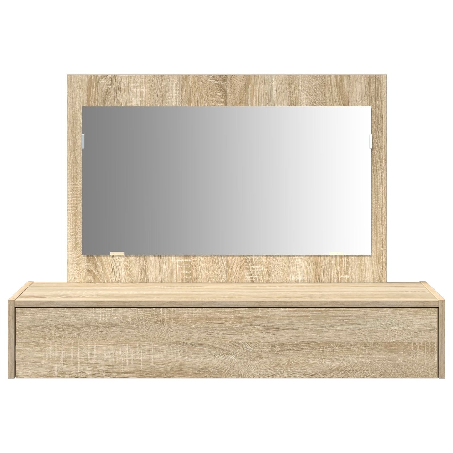 Wandkaptafel 100 x 40 x 70 cm Sonoma eik zonder LED