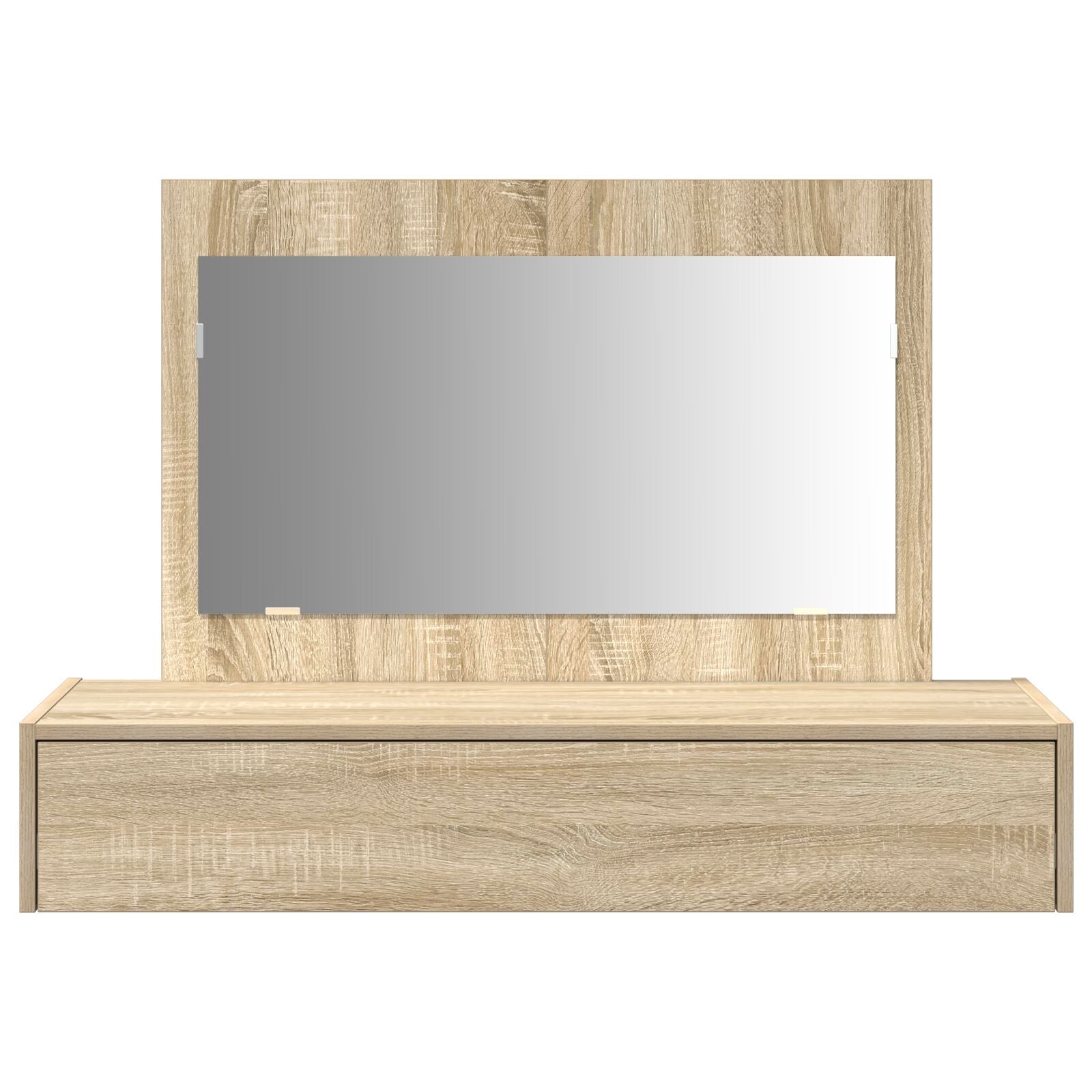 Wandkaptafel 100 x 40 x 70 cm Sonoma eik zonder LED