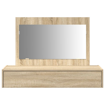 Wandkaptafel 100 x 40 x 70 cm Sonoma eik zonder LED