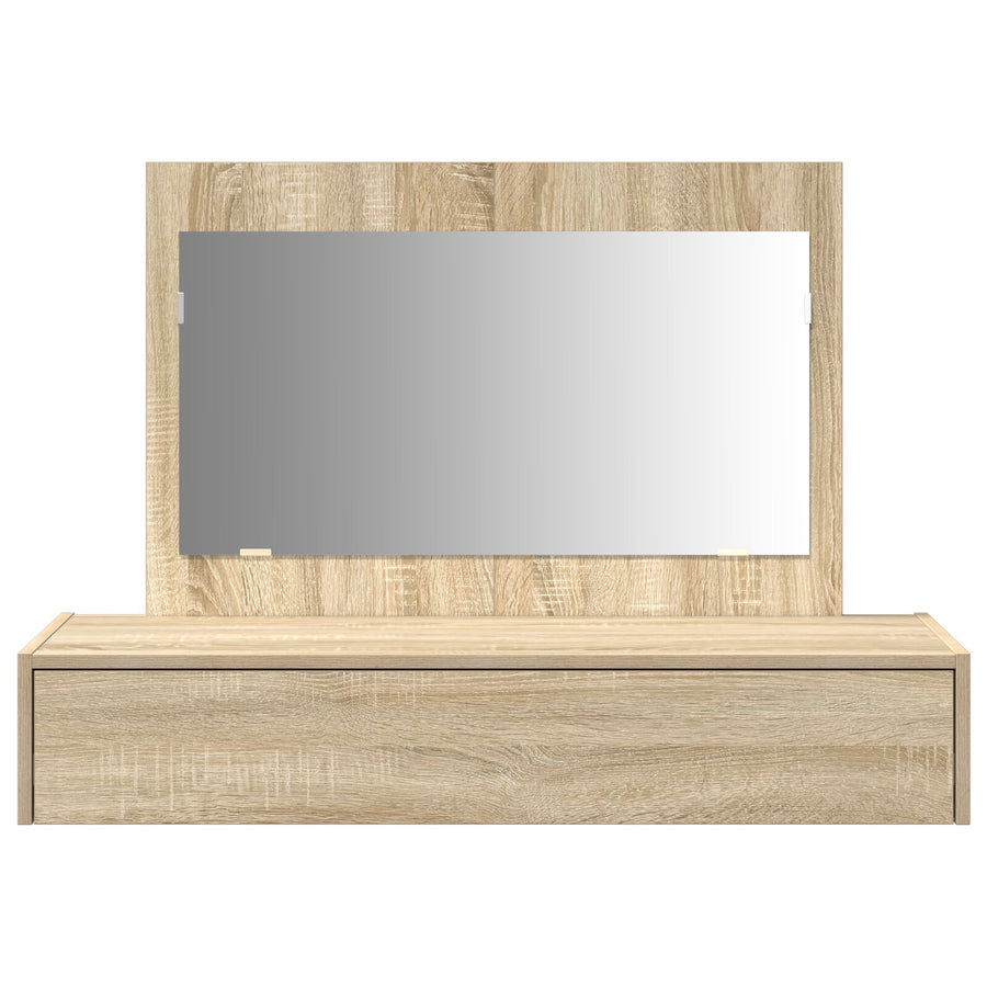 Wandkaptafel 100 x 40 x 70 cm Sonoma eik zonder LED