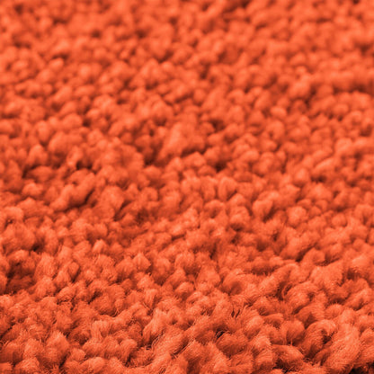 Badmat Rechthoekig Polypropeen Antislip Oranje 60 x 90 cm