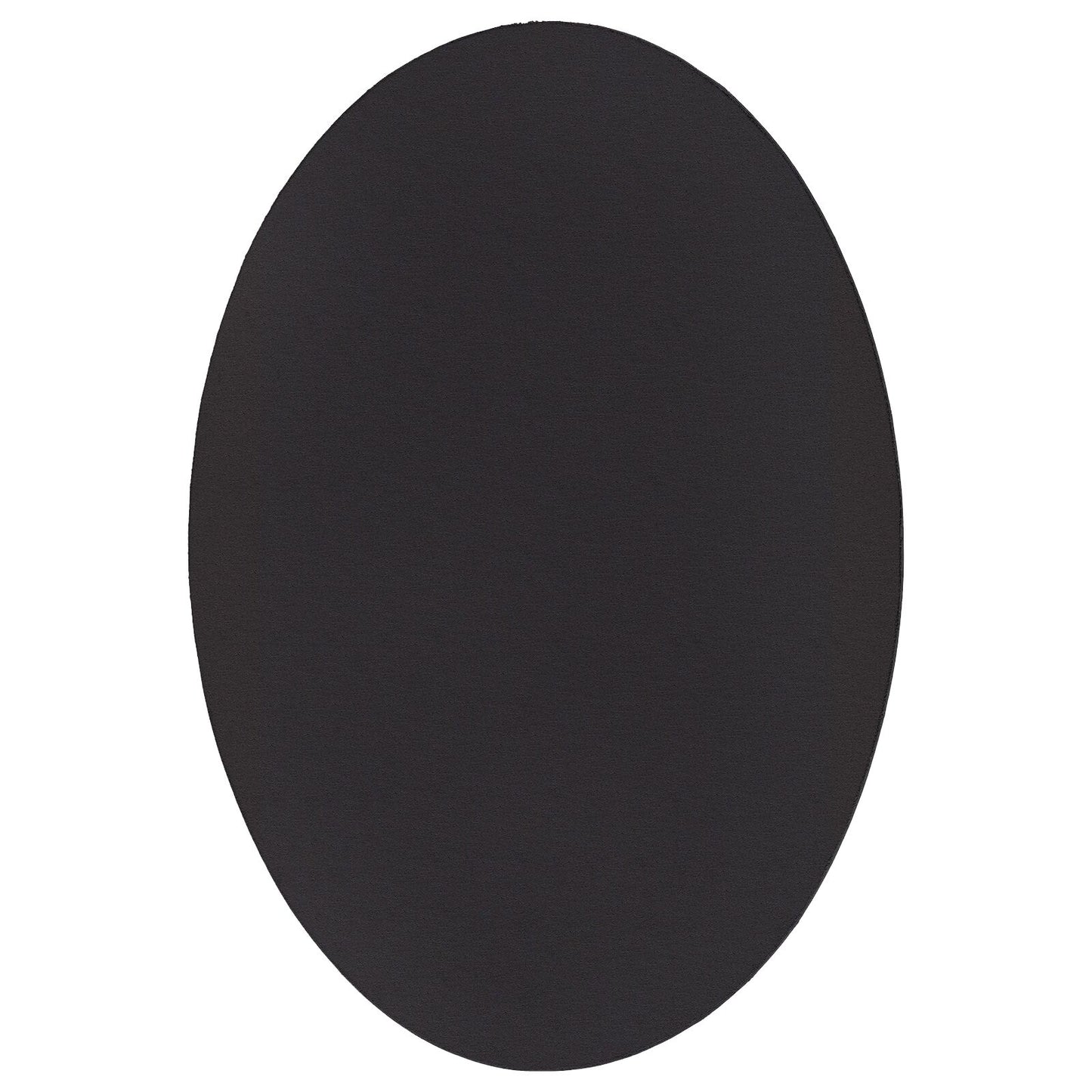Vloerkleden Polyester Antislip Vloerkleed Zwart 140 x 200 cm