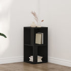 Corner Shelves Black Oak 33 x 33 x 67 cm Engineered wood