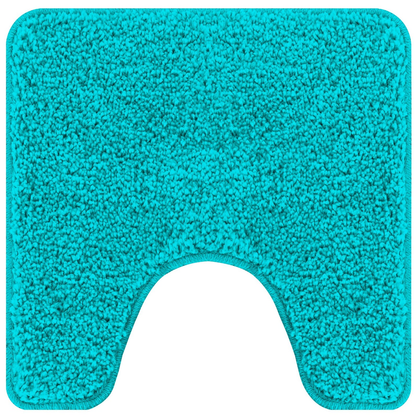 2-Delige Badmat Set Polypropyleen Antislip Turquoise