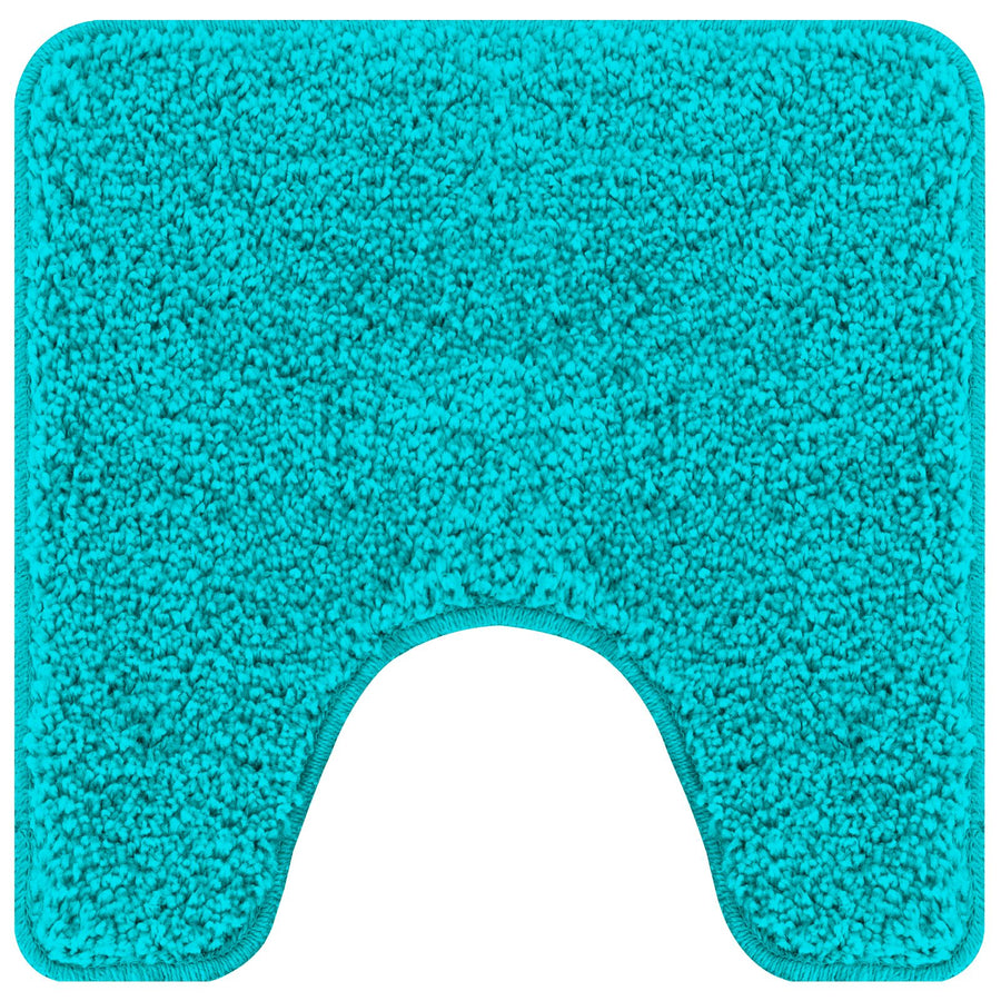 2-Delige Badmat Set Polypropyleen Antislip Turquoise