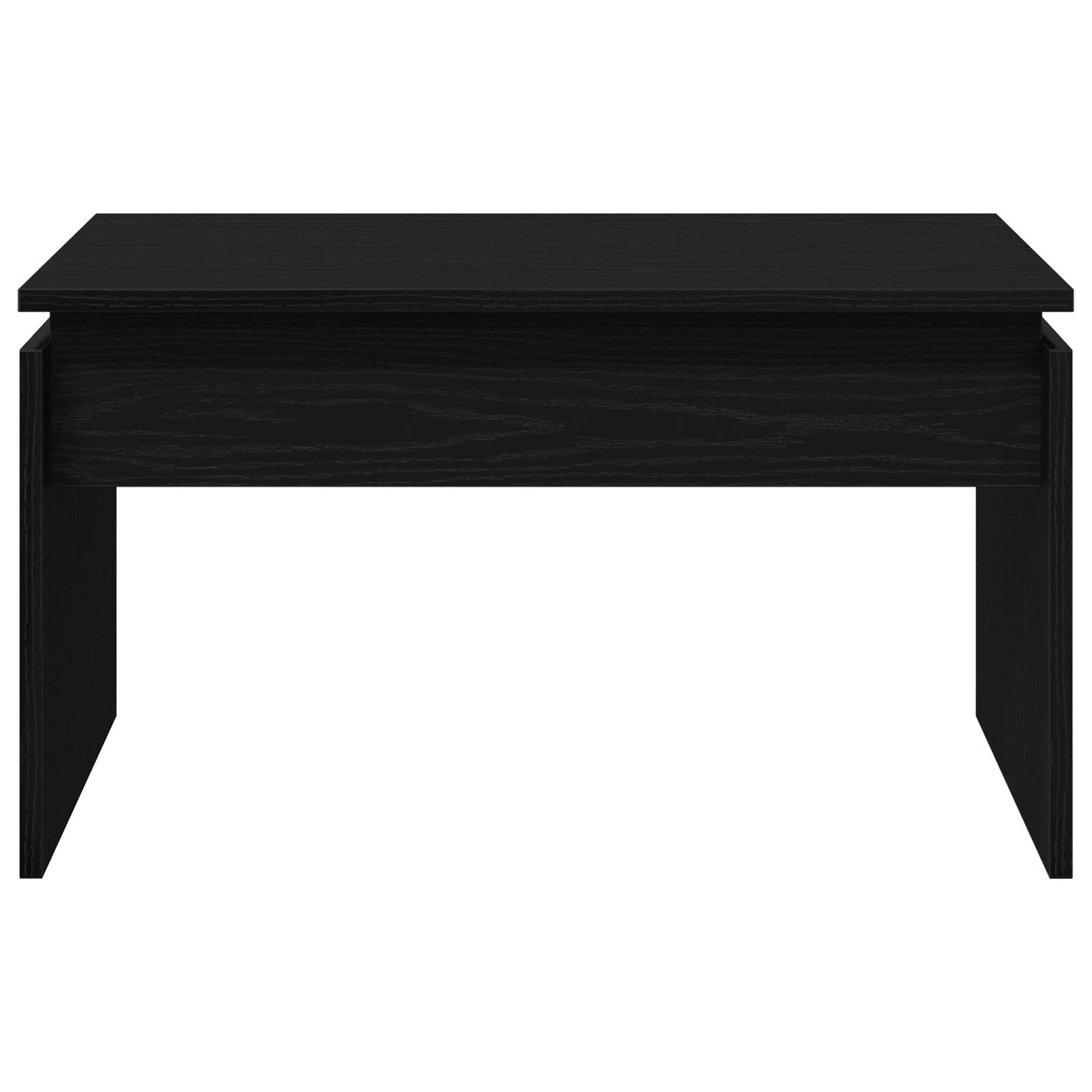 Salontafel Zwart Eiken 68X38X50 Cm Samengesteld Hout