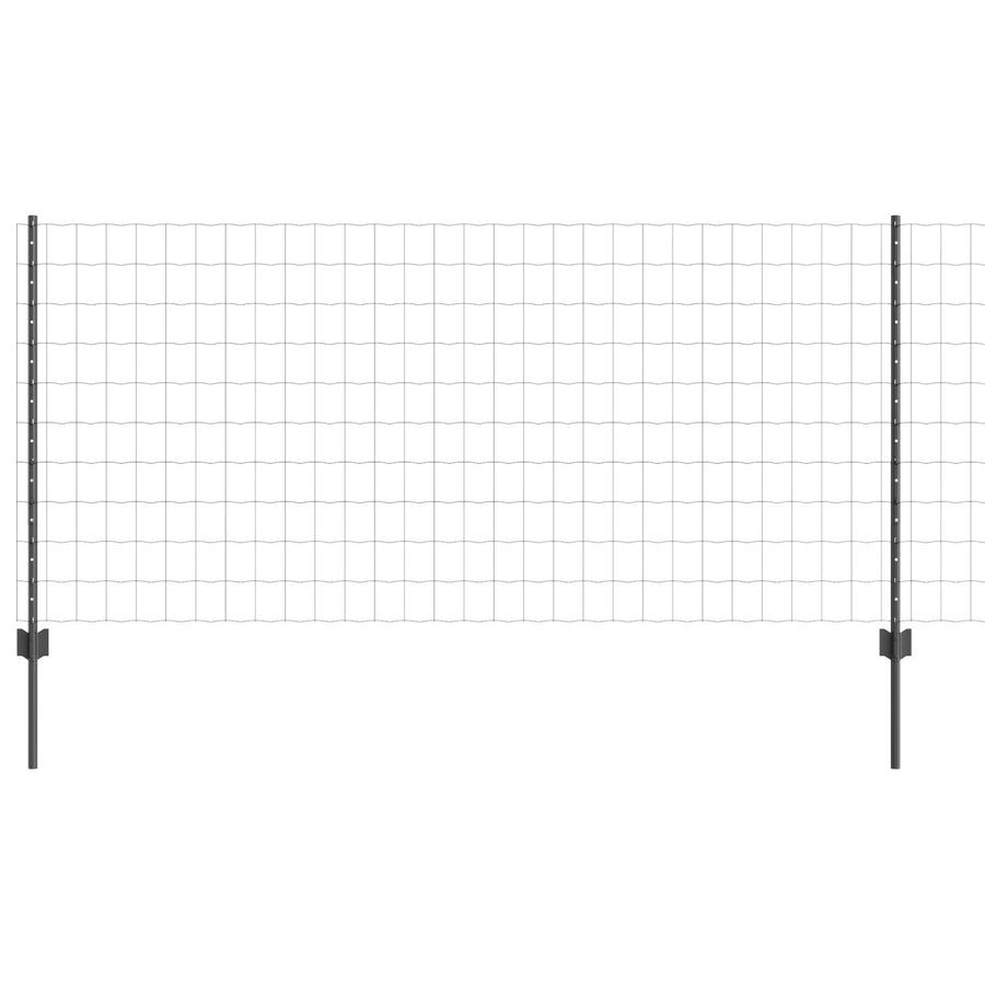 Euro Hek Met 10 U-Posts Grijs 1X10 M Staal