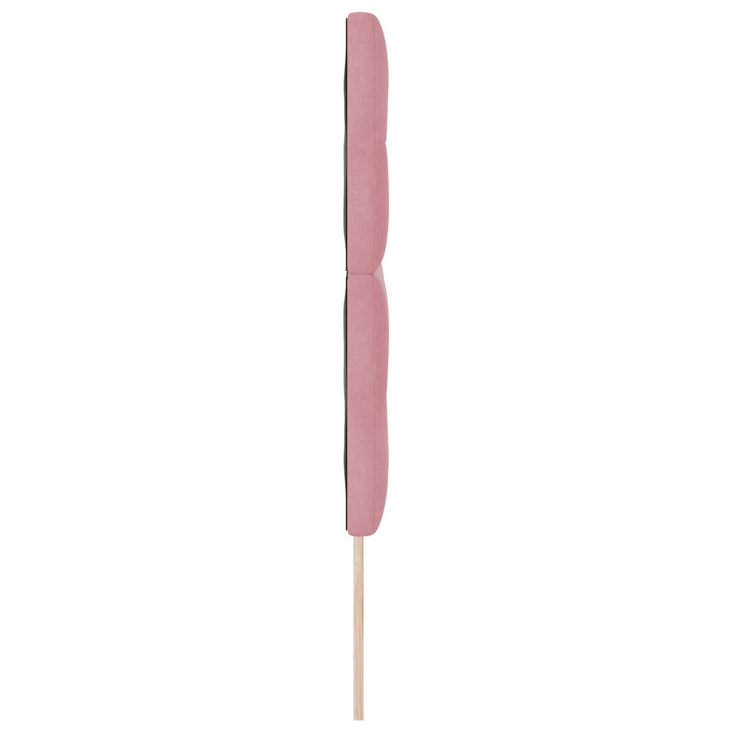 Hoofdbord Knopen Tufted Roze 160 Cm Fluweel