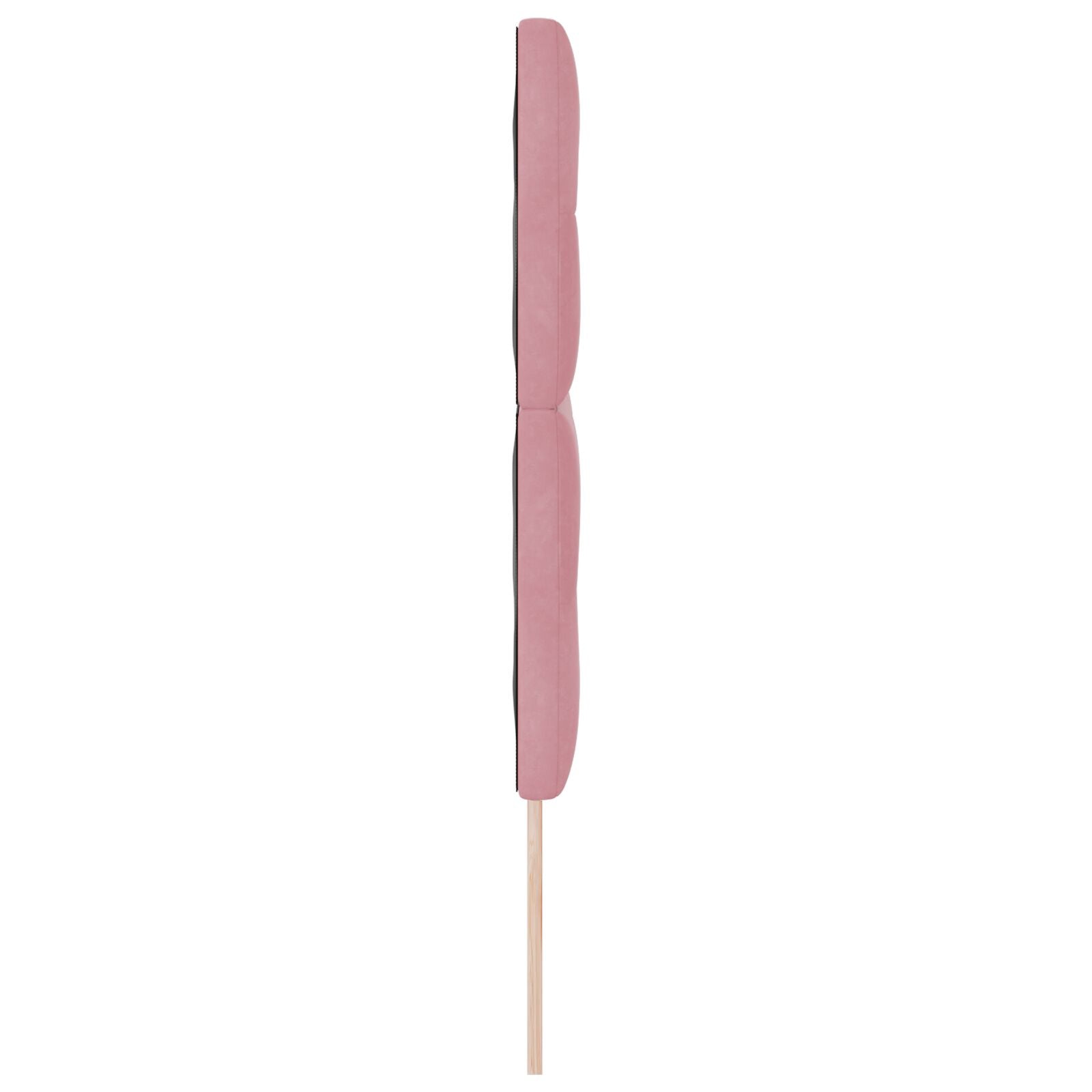 Hoofdbord Knopen Tufted Roze 160 Cm Fluweel