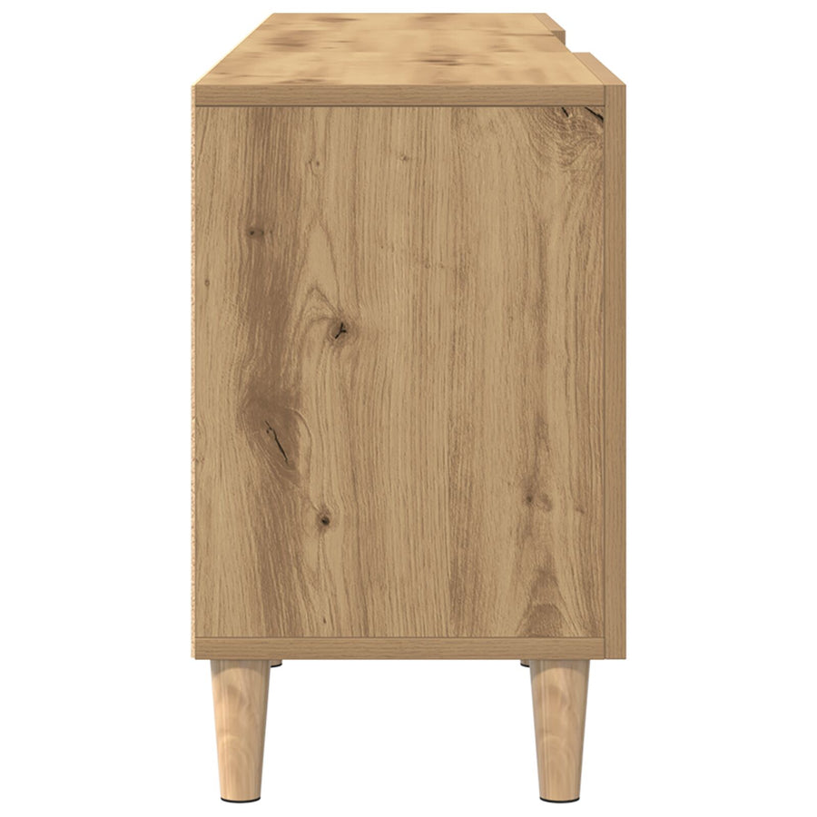Tv-Meubel In Artisan Eiken - 150X30X50 Cm - Gemaakt Van Engineered Wood