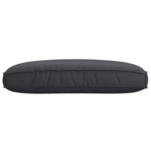 Palletkussen Voor Zit 120X80X12 Cm Oxford Stof Zwart