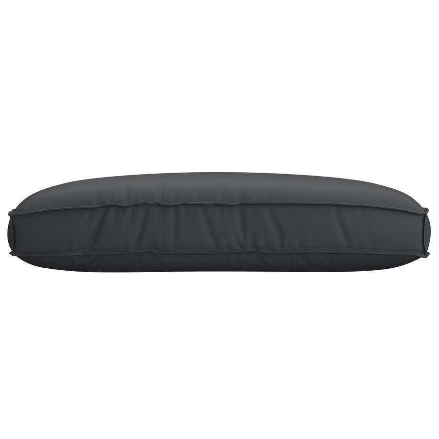 Palletkussen Voor Zit 120X80X12 Cm Oxford Stof Zwart