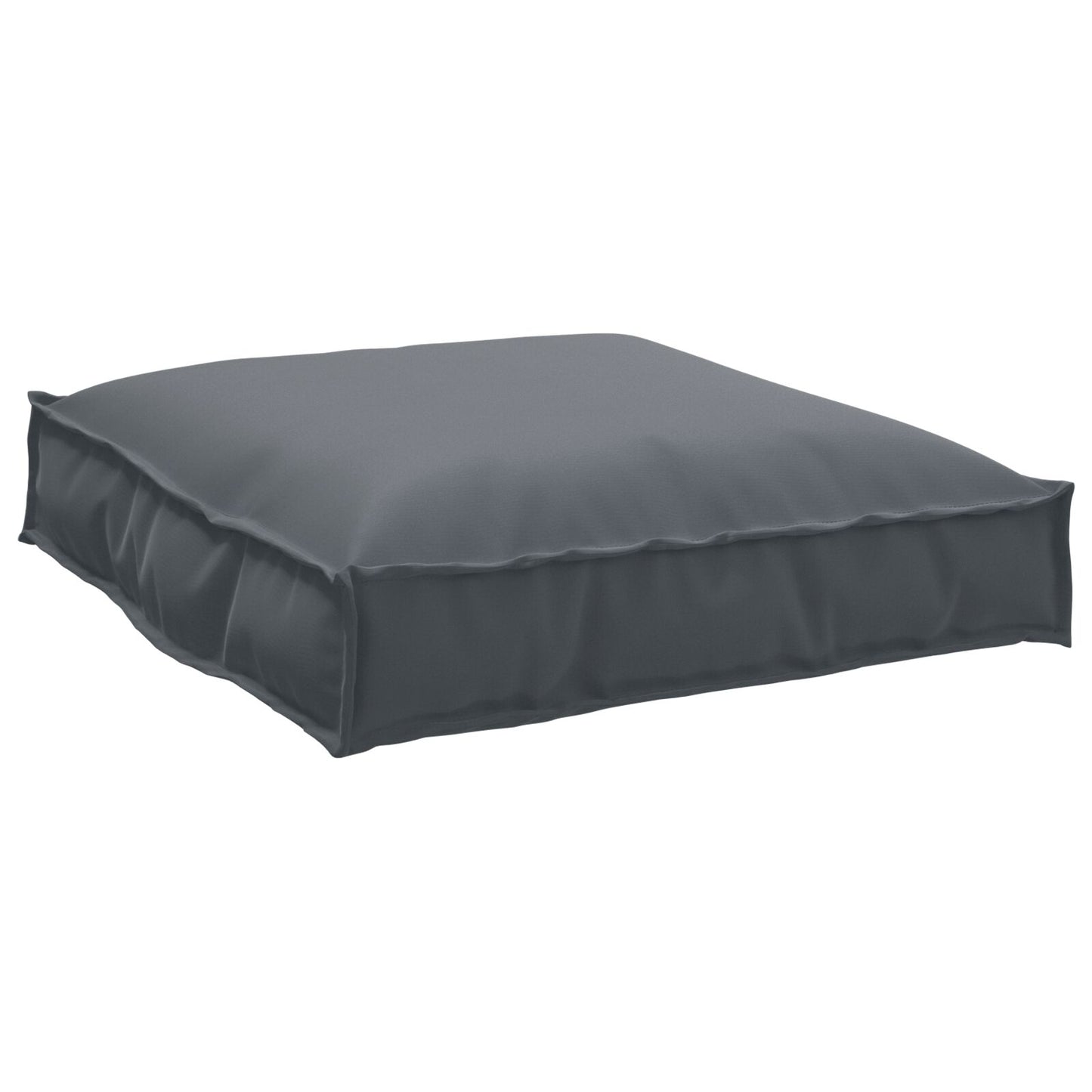 Palletkussen Voor Zitplaats 70X70X12 Cm Oxford Stof Anthraciet