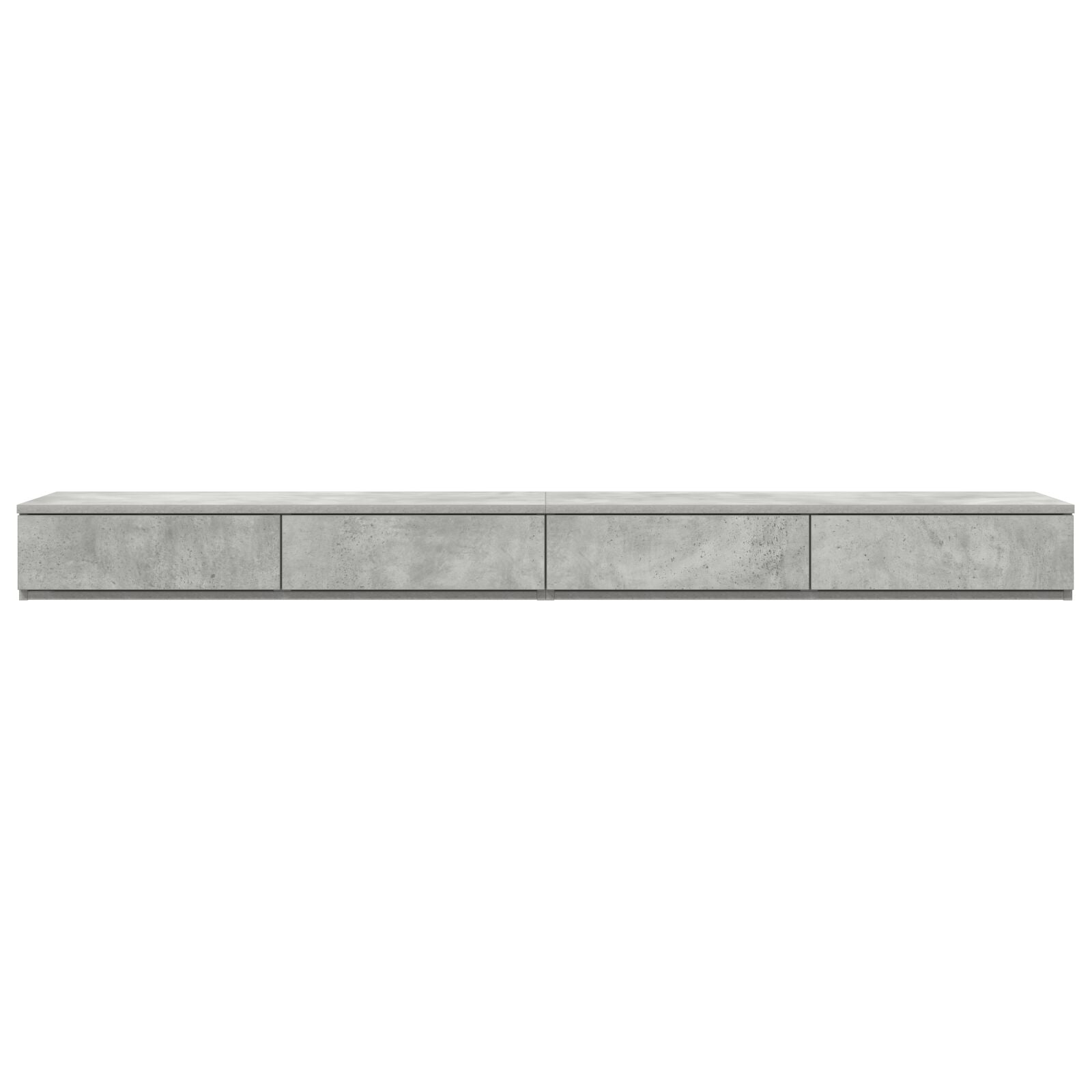 Bedladen Betongrijs 180X36,5X16,5 Cm Engineered Wood Beton grijs 180 x 36.5 x 16.5 cm