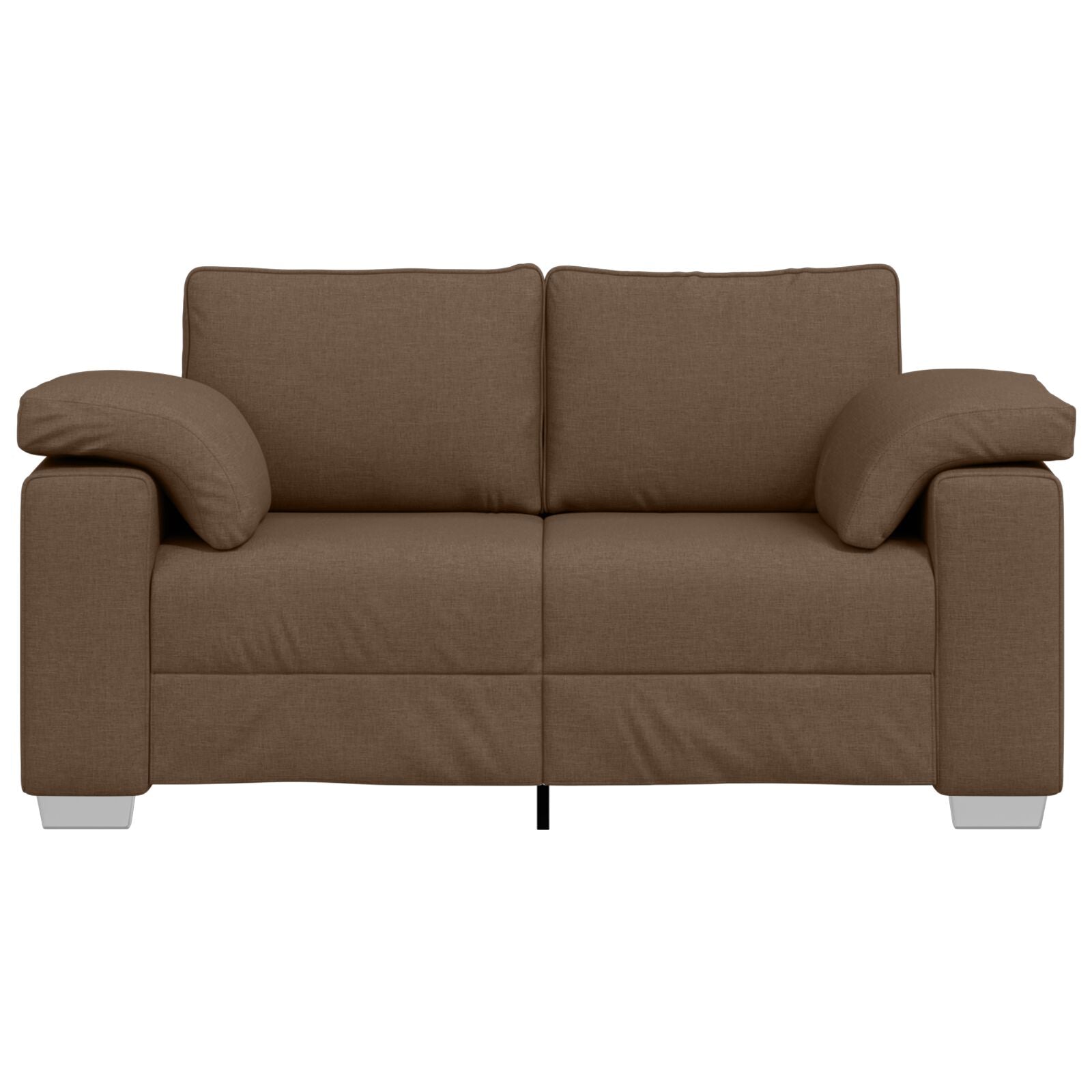 Loveseat Sofa Stof Bruin 120 cm