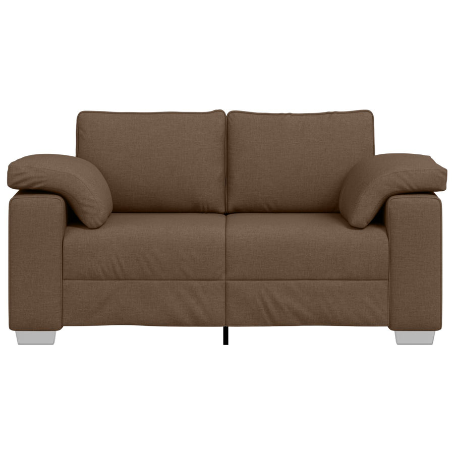 Loveseat Sofa Stof Bruin 120 cm