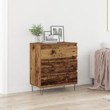 Dressoir Met Lades 60X35X70 Cm Geëngineerd Hout Oude hout