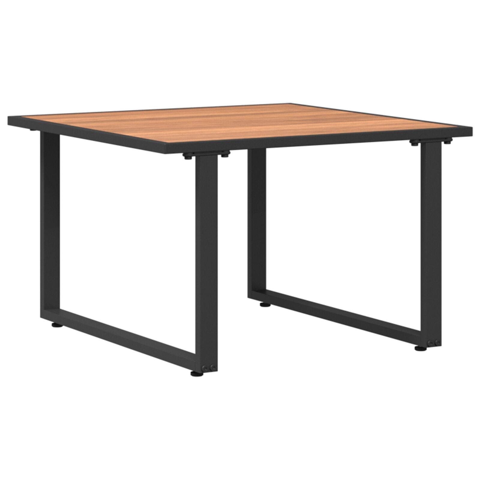 Bruine Tuin Koffietafel 55X55X35 Cm Dpc En Staal