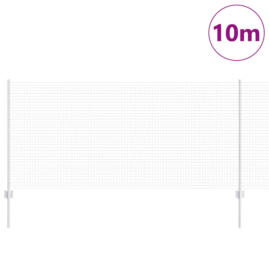 Set Kippen Gaas Hek Set Van 2 Gegalvaniseerd Staal 10 X 1 M