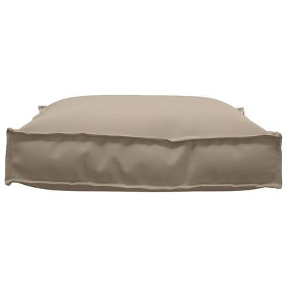 Palletkussen Voor Zitplaatsen 70X70X12 Cm Oxford Stof Taupe