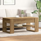 Coffee table Artisan Oak 102 x 55 x 45 cm Engineered wood