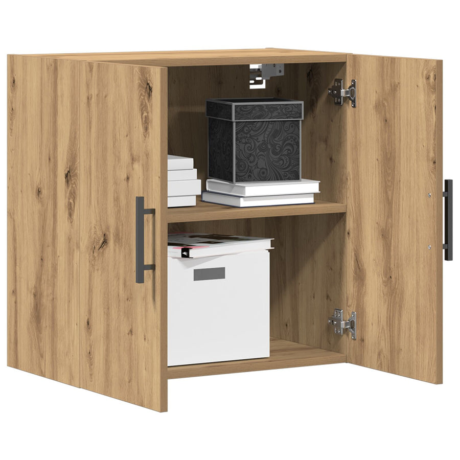 Wandkast 60X31,5X60 Cm Gelaagd Hout Artisan eiken