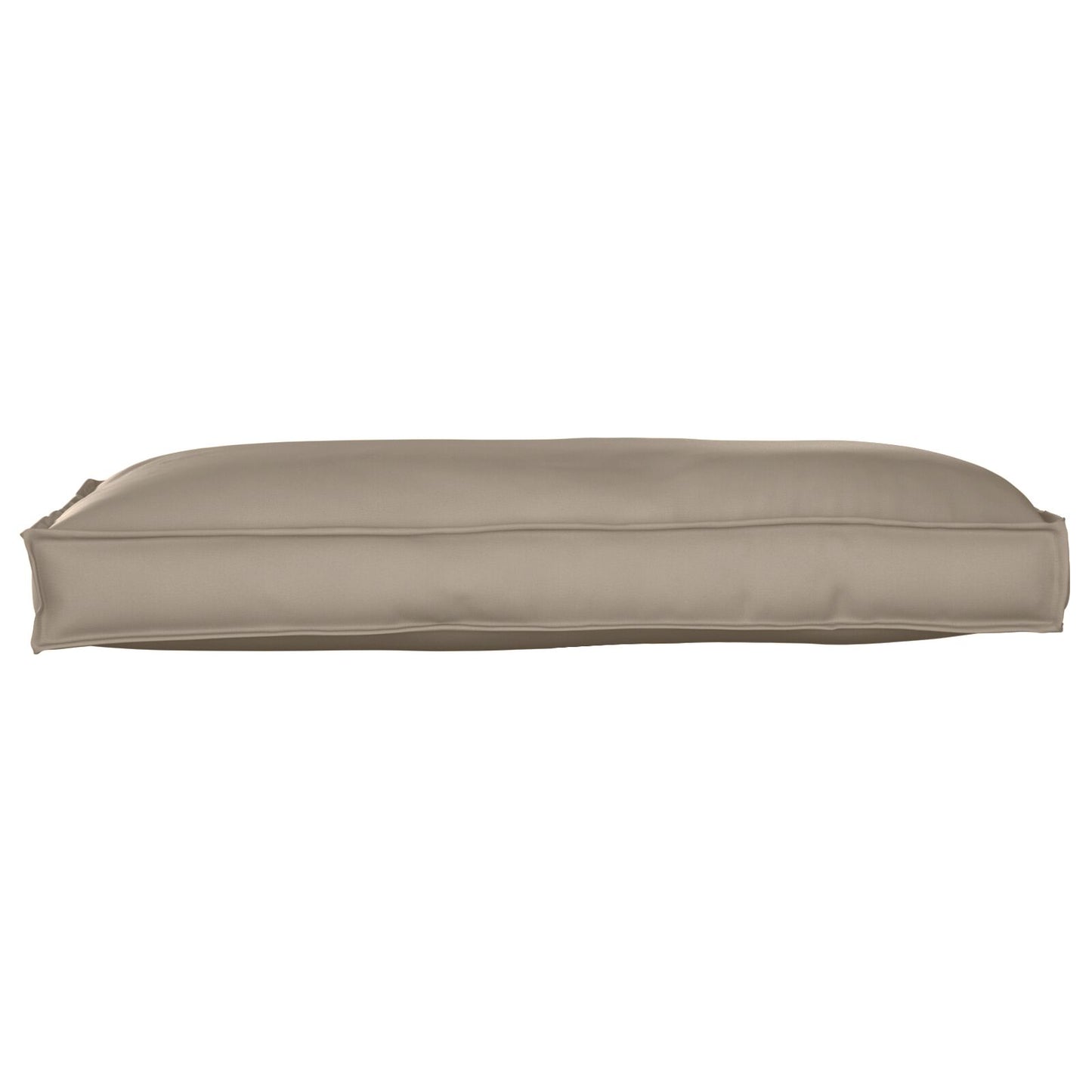 Pallet Kussen Voor Stoel/Rugleuning Taupe 120X60X12 Cm Oxford Stof