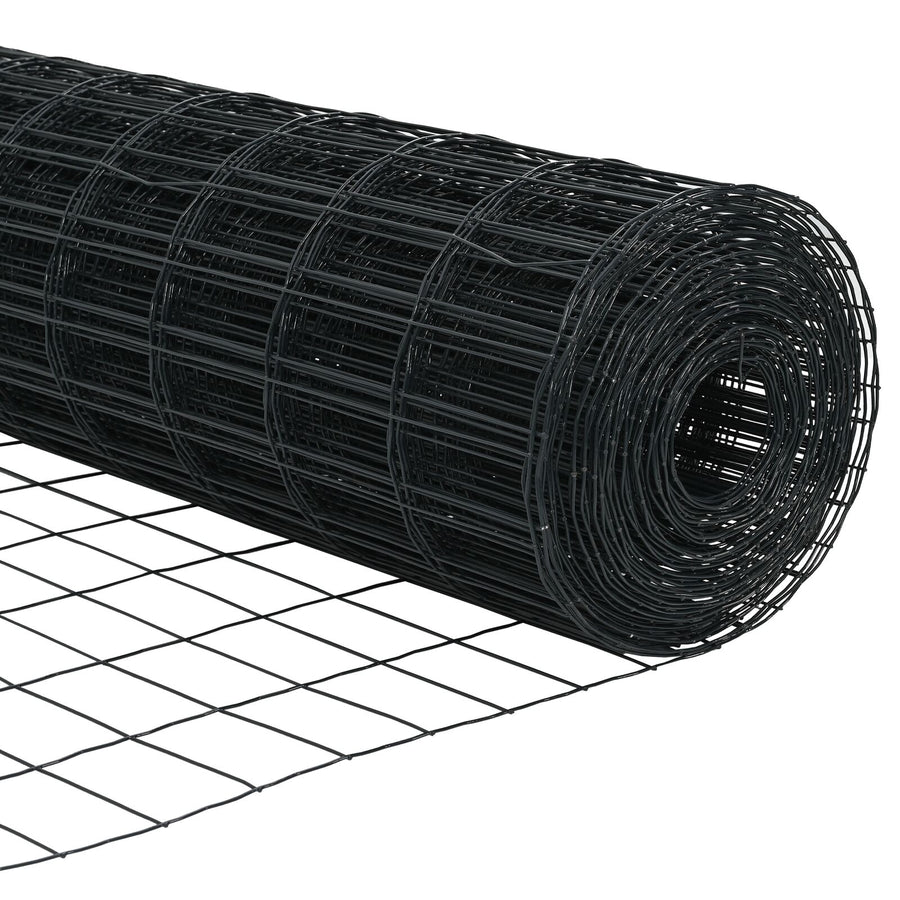 Euro Hek Met 7 Spike Posts 0.6X10 M Gegalvaniseerd Staal Grijs Gegalvaniseerd Staal