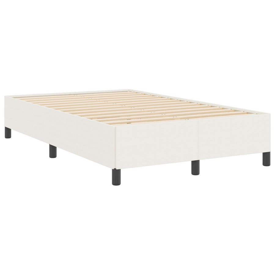 Bedframe Corduroy Stof Crème 120 x 190 cm