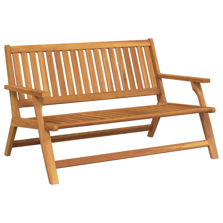 Tuin 122,5X77X74 Cm Massief Acaciahout Bank