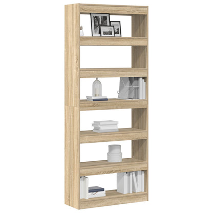 Sonoma Eiken Boekenkast Sonoma Eiken Gefabriceerd Hout