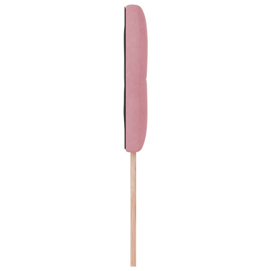 Hoofdbord Knopen Tufted Fluweel Roze 80 cm Laag hoofdbord