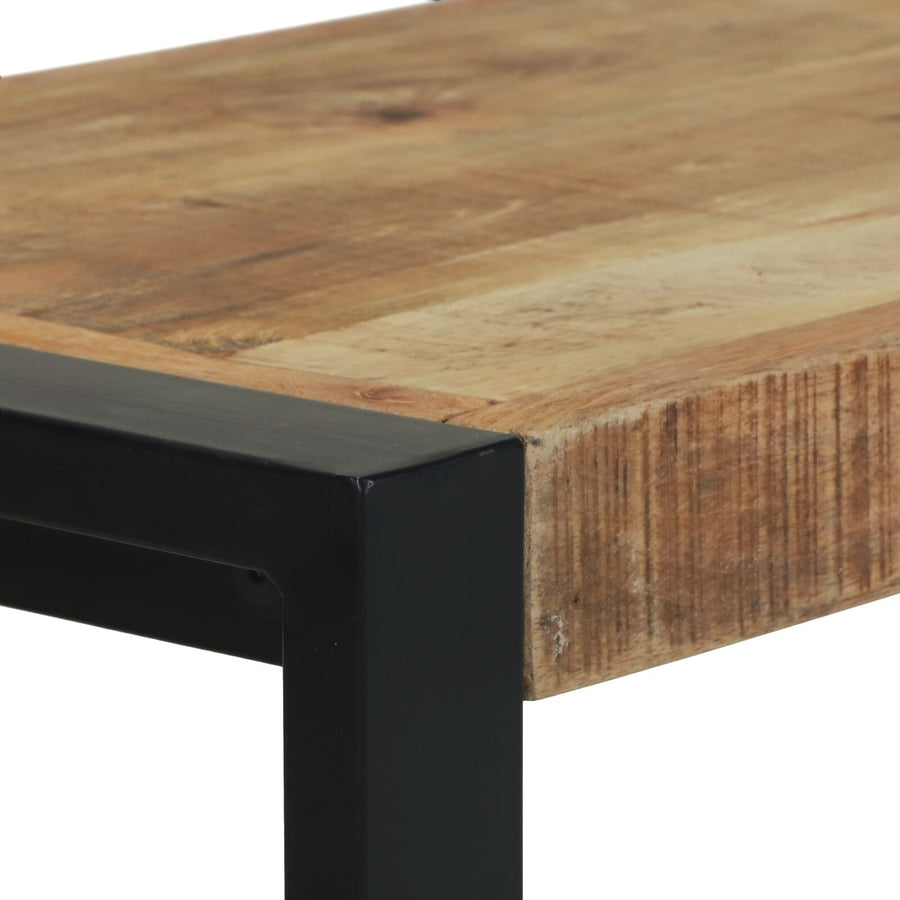 Bank Bruin Massief Mangohout 100 X 35 X 45 Cm Duurzaam
