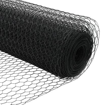 Schuttingpalen 22 Stuks U-Channel Grijs 140 Cm Staal,  Hexagonale Schutting Grijs 1,4X25 M Staal