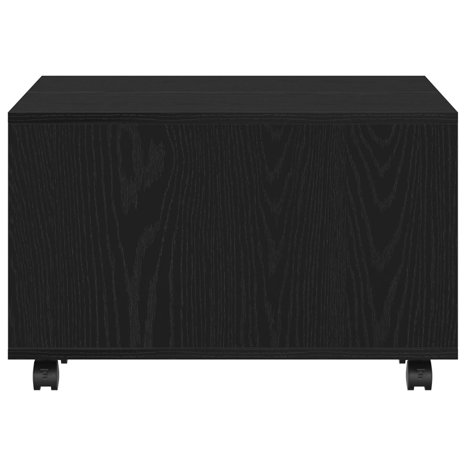 Salontafel Zwarte Eik 60X60X38 Cm Geengineerd Hout