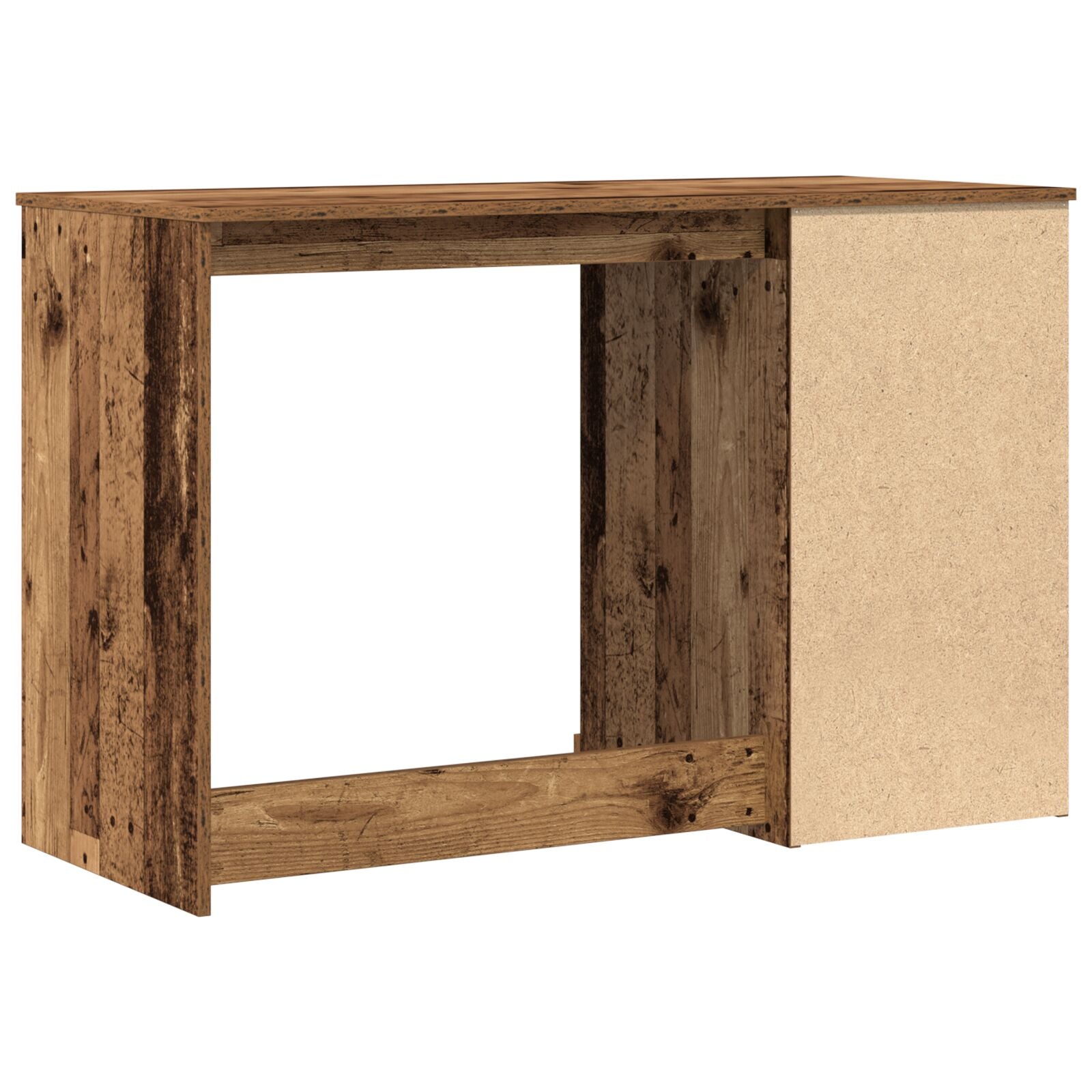 Bureau Met Opslag Oud Hout 50X115X75 Cm Gerecycled Hout Oude hout