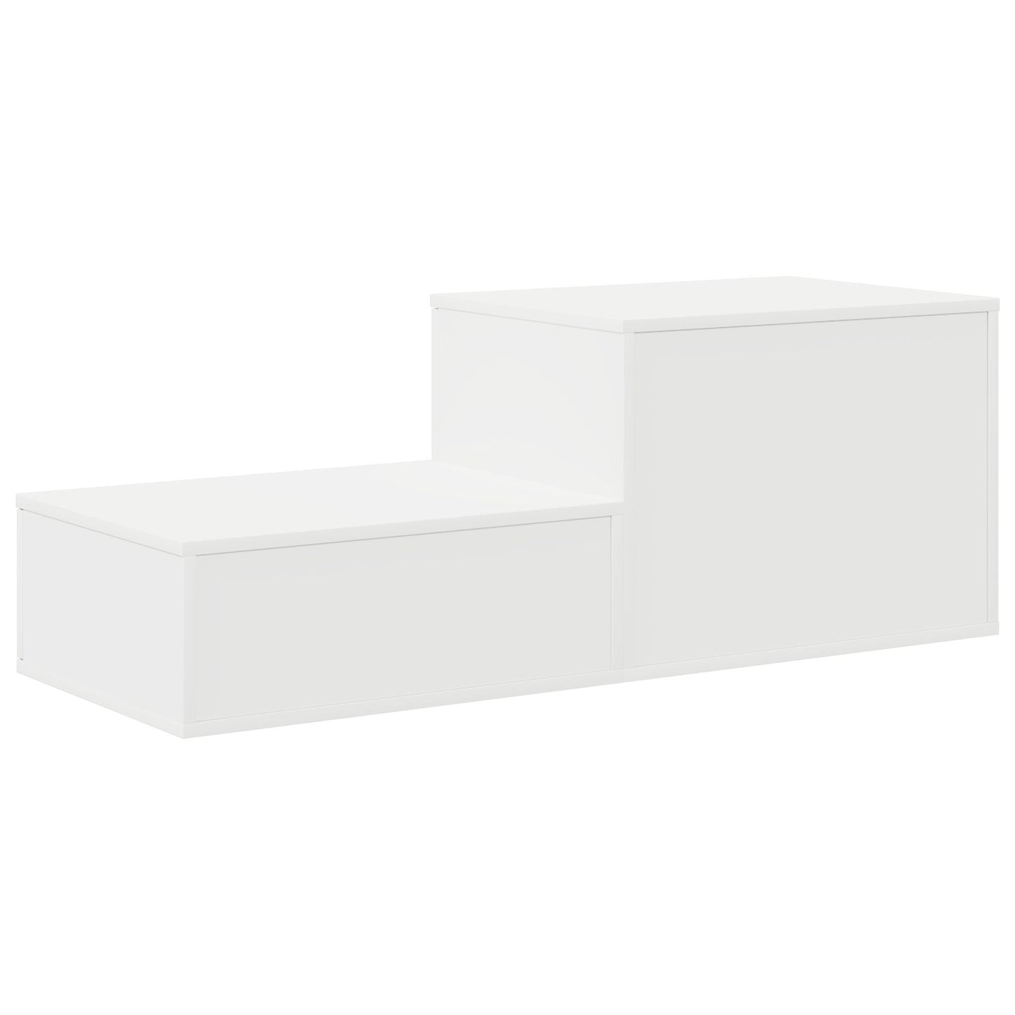 Opbergkast Gelaagd Hout Wit 103 x 41 x 40 cm