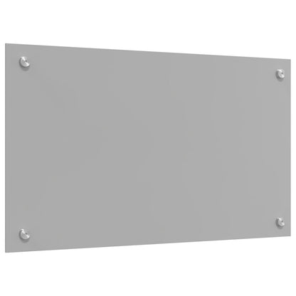 Keuken Achterwand 70X40X0,6 Cm Gehard Glas Lichtgrijs 70 x 40 cm
