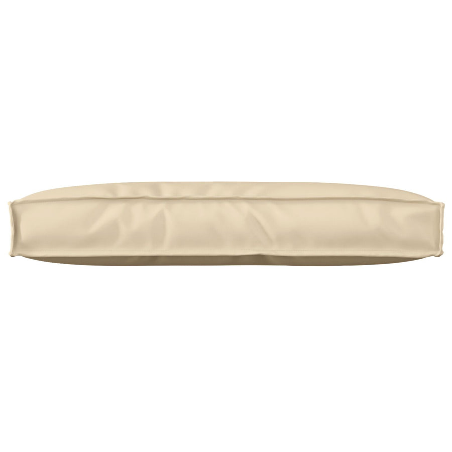Palletkussen Voor Rugsteun 80X40X12 Cm Oxford Stof Beige