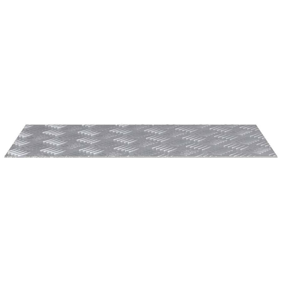 Aluminium Checkerplaten 2 Stuks Anti-Slip 60X30 Cm 60 x 30 x 0.2 cm Rechthoekig