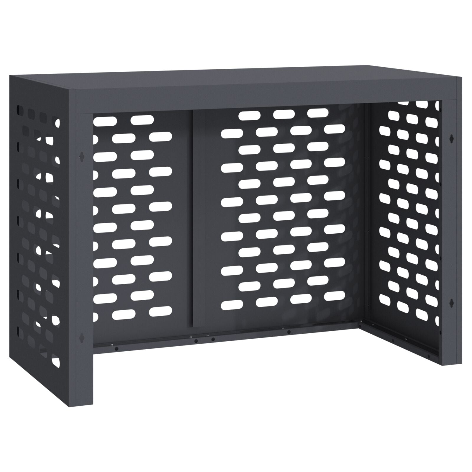 Airconditioning Cover - , , Gemaakt Van Staal Anthraciet 100 x 50 x 70 cm