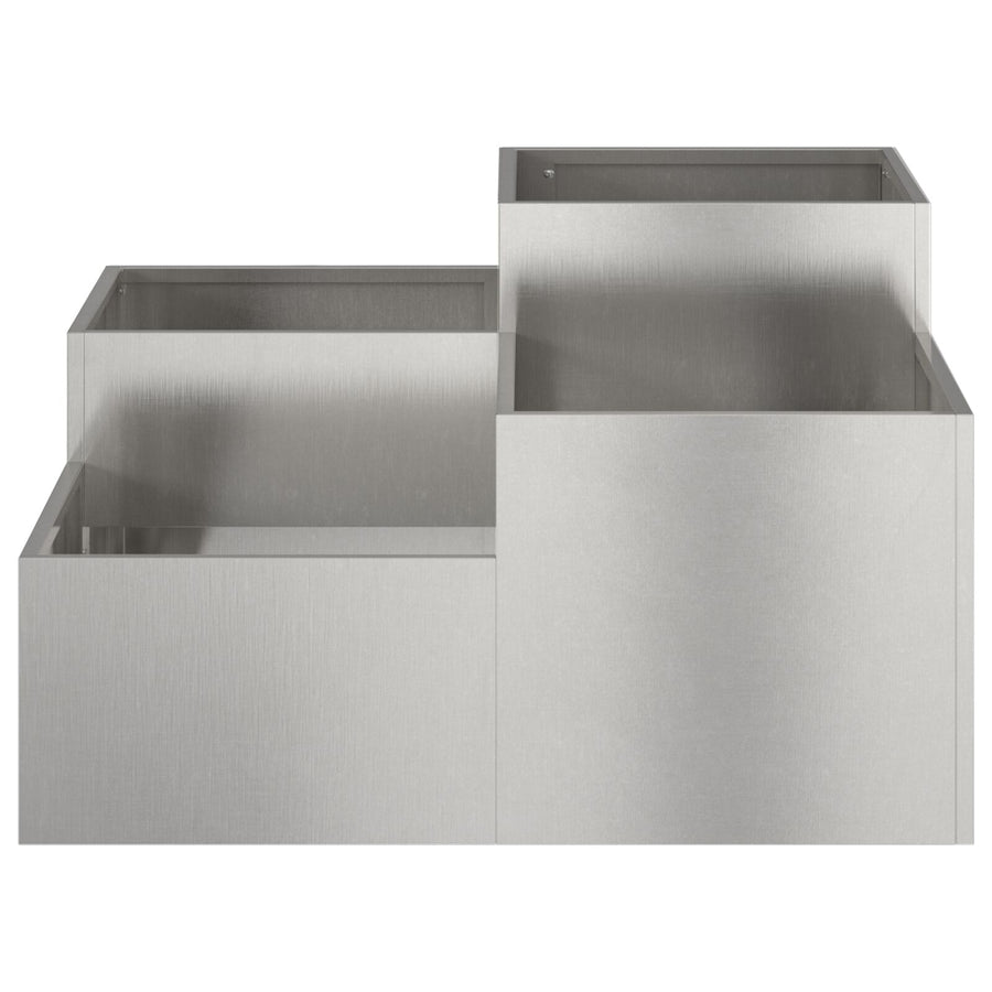 Tuinplanter Roestvrijstaal Roestvrij staal 100 x 100 x 48 cm